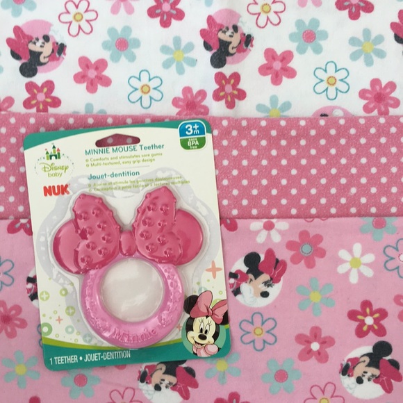 minnie mouse teether